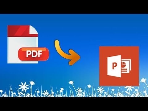 Convertir PDF a Powerpoint sin Programas (fácil y rápido)