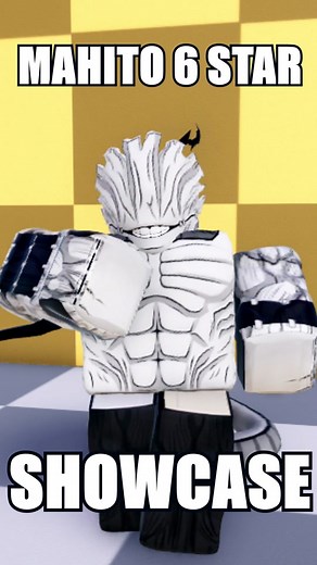 Mahito 6 Star Showcase in All Star Tower Defense - Roblox