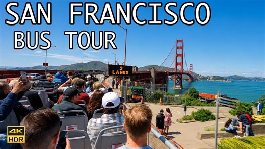 BIG BUS Tour 🇺🇸 | Experience the best of San Francisco with the Big Bus San Francisco Tour! 🇺🇸 4K