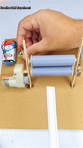 Rolling press machine | #dcmotor #tech #facebookreel #dcmotorproject | Creative SJM Experiment