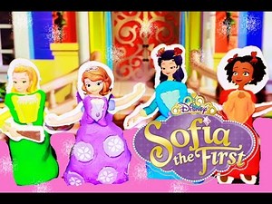 How To Make Sofia The First Clay Buddies BFF RUBY & Amber