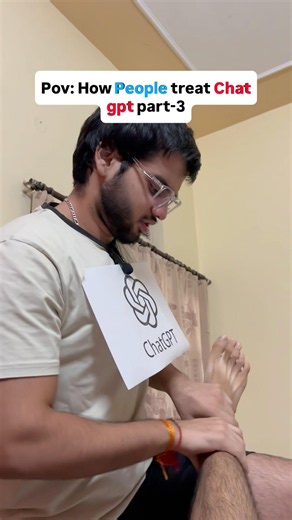 Pov : How people treat chat gpt Part-3 #chatgpt #funnyshorts #comedy #shorts #part3 #funnyreel