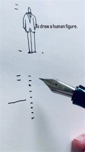 117K views · 249 reactions | Drawing human figures. Repost with subtitles. For those that didn’t see this as a helpful tool to get some people proportionality in the right direction. I’ll look into more videos that were posted sometime ago with subtitles. Hopefully, this is helpful. ———————- #drawing #sketching #art #urbansketching #people #humanfigure #man #pattern #repetition #practice #reels #video | SketchViews | Facebook