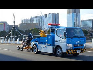 日本初！バイクけん引用のアタッチメントを開発