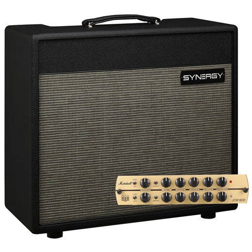 Synergy SYN-20IR 20-watt, 1 x 12-inch Combo Amplifier with Marshall JCM 800 Preamp Module - Black
