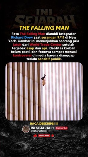 FOTO TERLARANG 9/11: DETIK TERAKHIR “FALLING MAN” YANG DISENSOR DUNIA
