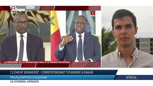 30K views · 77 reactions | Sénégal : fin de mandat, date de la présidentielle, dialogue national, sort des détenus... Le chef de l’État Macky Sall était interrogé ce jeudi soir par plusieurs médias sénégalais. Clément Bonnerot, notre correspondant à Dakar a suivi son intervention. | TV5MONDE | Facebook