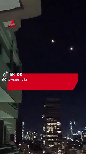 Missile Strike in Tel Aviv Caught on Camera