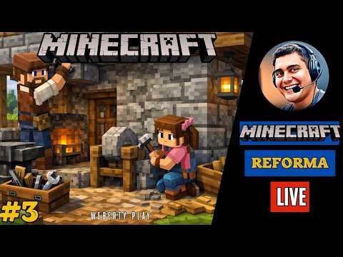 🏡 “Reparos em Família: Pai e Filha na Forja de Minecraft”