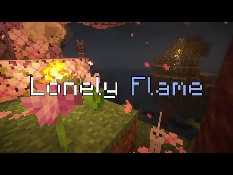Flowers bloom, but no one is left to see them. (Minecraft Rain & Relax Ambience)