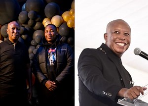 'My sunshine': Julius Malema pens sweet birthday tribute to son