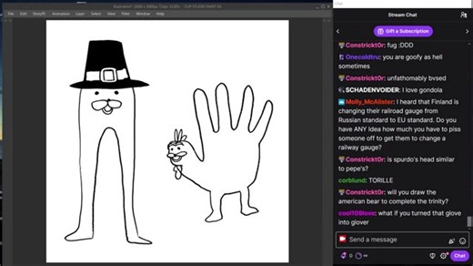 Taking requests from chat (the season of giving)