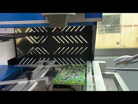 BGA rework station remove connector