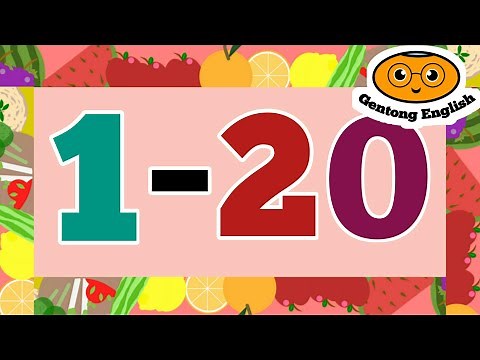 Belajar Menghitung Bahasa Inggris 1 sampai 20 | Menghitung dalam Bahasa Inggris