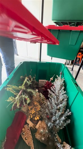 SafeRacks on Instagram: "POV: you said you’d “leave the decorations up a little longer”… and then didn’t 😅 When cleanup time hits, keep everything organized with our Holiday Bin Rack Combo. Available at the link in our bio. #HolidayStorageHacks #storagegoals #SmartStorageSolutions #ChristmasStorage #GarageStorageSolutions #garagestorage #storagebins #storageideas Music: Happy Santa Musician: Grand Project"