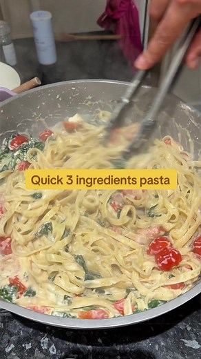 Quick 3-Ingredient Pasta Recipe | Easy & Fast Meal