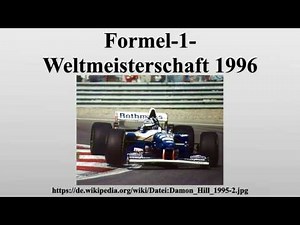Formel-1-Weltmeisterschaft 1996