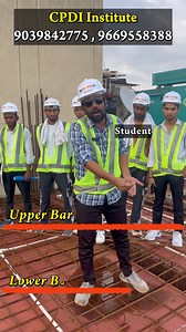 48K views · 1K reactions | chairs for concrete slab | why chairs are provided in slab | #trending #construction | CPDI Institute Bhopal | Facebook