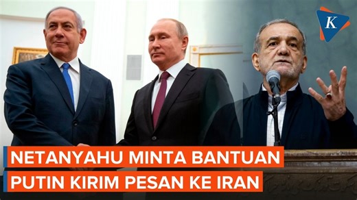 Perdana Menteri Israel Benjamin Netanyahu dikabarkan meminta bantuan Presiden Rusia Vladimir Putin untuk menyampaikan pesan rahasia kepada Iran. Pesan rahasia itu berisi Israel mengurungkan rencananya untuk melancarkan serangan sehingga tidak tercipta perang. Melansir laporan dari media publik Israel, KAN pada Senin (5/1/2026), Netanyahu berharap Putin dapat bertindak sebagai perantara untuk meyakinkan pihak Teheran bahwa Tel Aviv tidak memiliki intensi untuk meluncurkan serangan militer dalam w