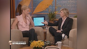 Charlize Theron told me about her first Golden Globe win. | Ellen DeGeneres