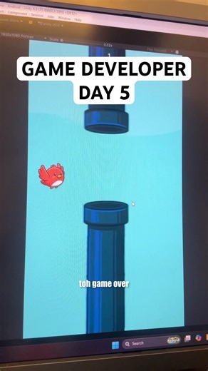 Day 5: Obstacle Spawning System 🚧🔥 #game #unity #gamedev