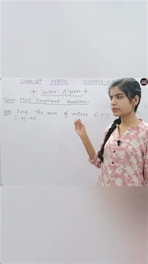 🔥 Two Vectors ka Sum Kaise Kare? | Vector Addition Trick ⚡ Class 12 Maths #shorts #viral#maths#board