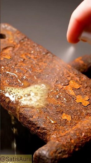 100 Years of Rust Got Cleaned in Seconds !!😮 Ancient Rust Cleaned Transformation #rustremoval #rust