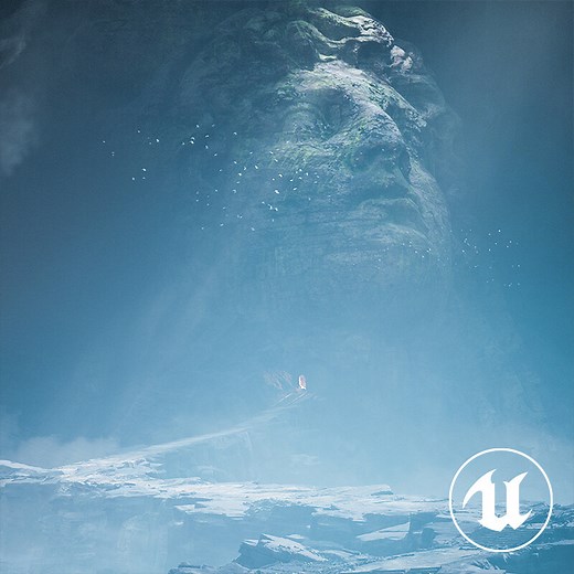 Goddess Temple (UE4 & Megascans)