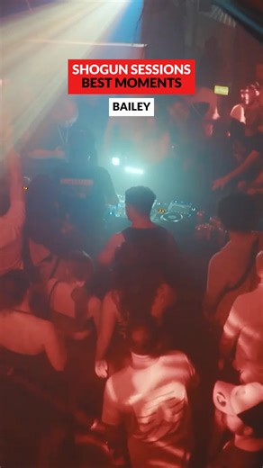 Energy was locked. Crowd was with it. These were our favourite moments from Bailey's Shogun Sessions set 🔥 What was your favourite? | Shogun Audio