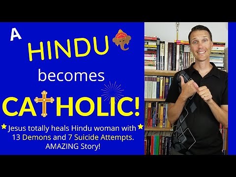 Hindu Catholic Convert (Popular Hindu becomes Catholic!)