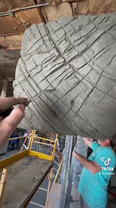 Even more concrete! #carvedconcrete #concreteart #sculpting #sculpture #concretesculpture #creative #creativity #concretework #stampedconcrete #concretecarving #signmaking #signpainting #art | Monster City Studios