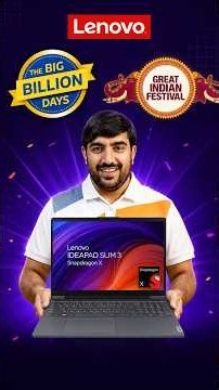 Lenovo IdeaPad Slim 3 Qualcomm Snapdragon X Laptop