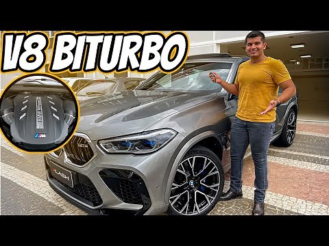 BMW X6 M 2021 - SUV ESPORTIVO DE 600 CAVALOS E 1 MILHÃO DE REAIS