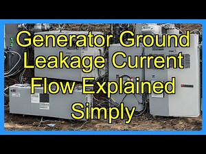 Generator Ground Leakage Current Flow Explained Simply