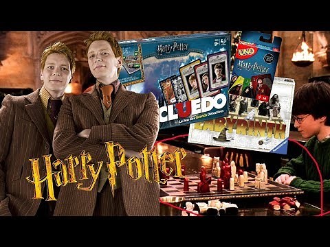 Le Top des JEUX de SOCIÉTÉ Harry Potter !