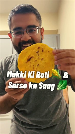 Aman Bhatia || Content Creator | Makki ki Roti & Sarson ka Saag Recipe 🌽🥬 Sarson ka Saag (using canned saag): Heat a little mustard oil in a pan. Add cumin, asafoetida,... | Instagram