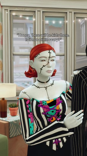 The Sims 4: Kids and Ribbons in Hair