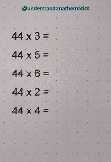 Multiplication Hack 📚💡 #maths #mathematics #studytok #knowledge #stem
