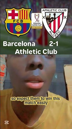 Barcelona to win super cup easily #sports #football