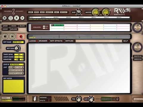 Sonoma Riffworks T4 Tutorial