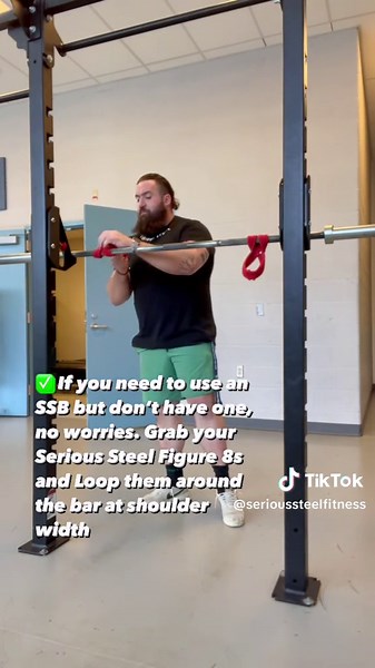 No safety squat bar? No problem! Watch to see how to set up a DIY saf...