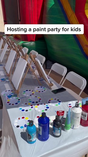 Kids Birthday Paint Party in Los Angeles | Sip and Paint Fun for Kids