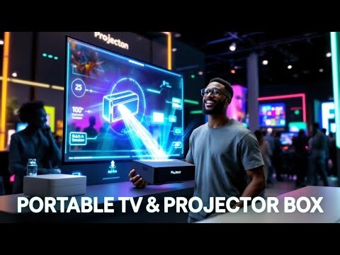 Portable TV & Projector in a Box? CES 2026 Must See