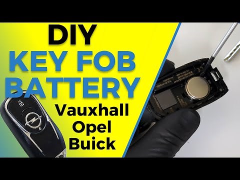 Replace Vauxhall Opel Key Fob Battery (Astra, Insignia, Mokka) | Easy DIY Step-by-Step Guide