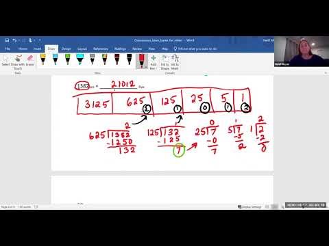 Converting from Base Ten to Other Bases