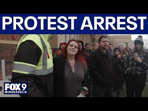 St. Paul protester speaks after Easter morning church arrest