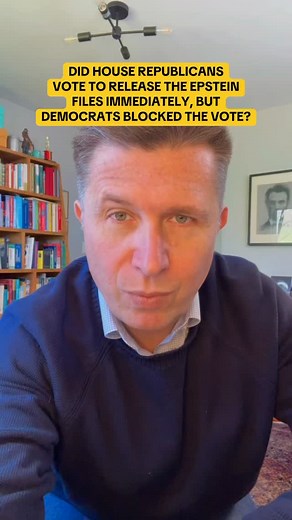 20K views · 134 reactions | Is it true that House Republicans voted to release the Epstein files immediately, but that vote was blocked by Democrats? let’s fact check what happened to the unanimous consent motion presented by Tim Burchett. #uscongress ￼￼#epsteinfiles | The Justice Guy | Facebook