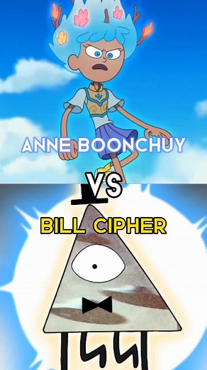 Bill Cipher vs Anne Boonchuy Battle: A Cartoon Showdown