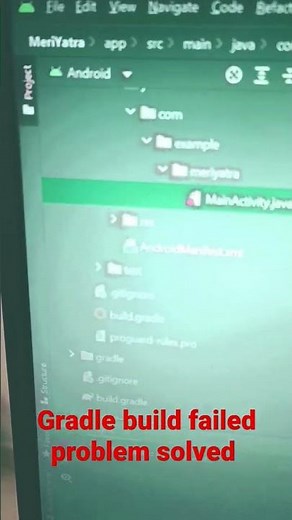 gradle build failed problem solved
