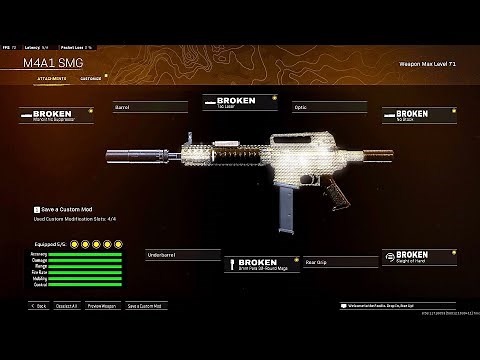 the SECRET M4A1 SMG in WARZONE AFTER UPDATE! 😳 (META)